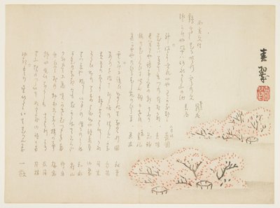 Fleurs de cerisier, 1866 - Shunsui